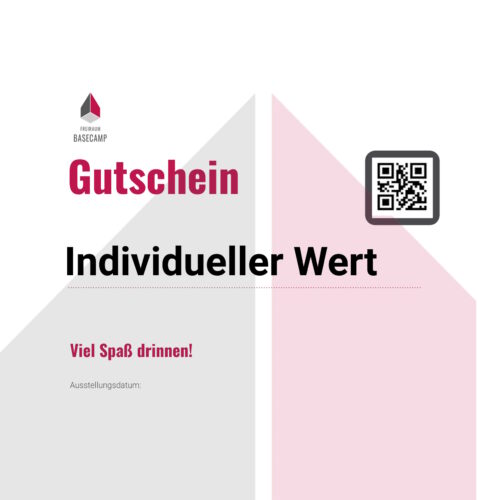 Gutschein individueller Wert